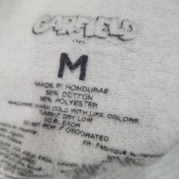 Garfield Gray Graphic Vintage Men's Crewneck - Picture 6 of 6